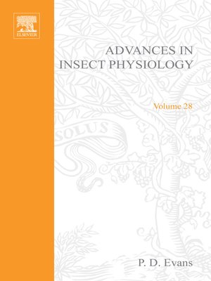 cover image of Advances in Insect Physiology